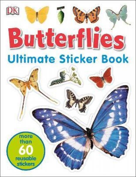 DK ULTIMATE STICKER BOOK: BUTTERFLIES