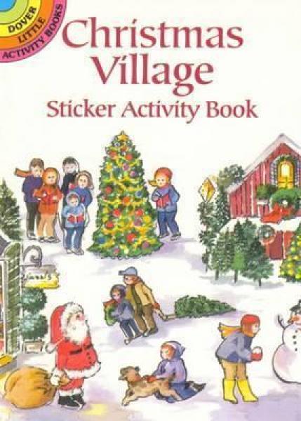 LITTLE ACTIVITY BOOK: CHRISTMAS VILLAGE ACTIVITY STICKERS