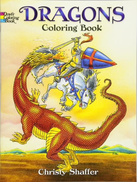 COLORING BOOK: DRAGONS