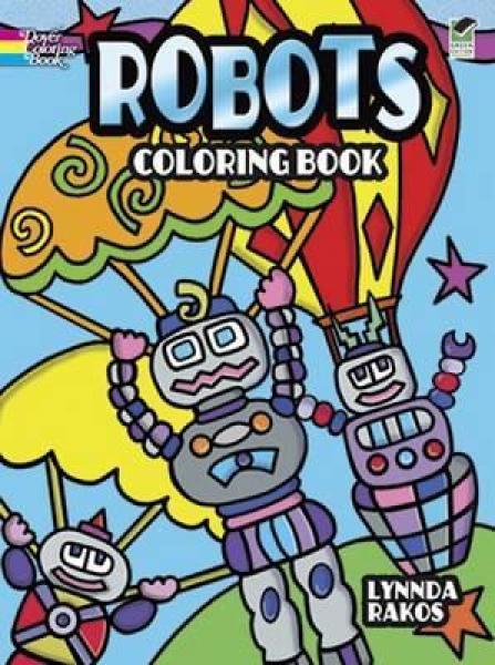 COLORING BOOK: ROBOTS