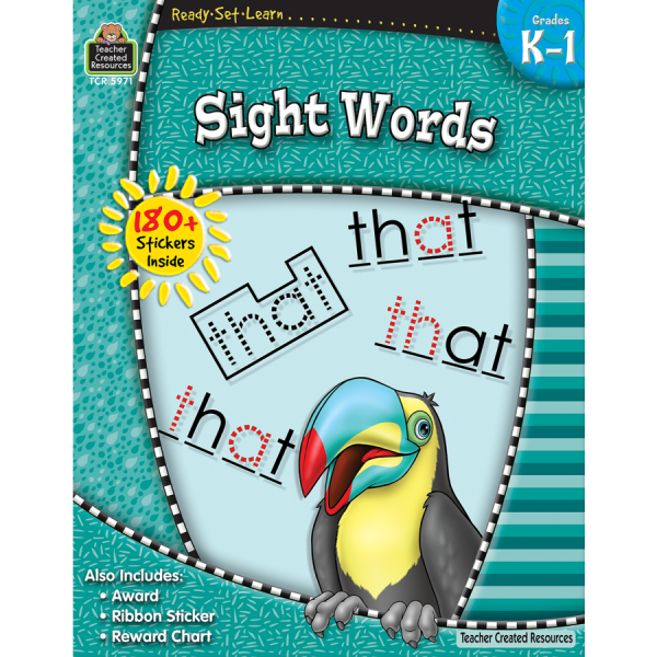 READY SET LEARN: SIGHT WORDS GRADE K-1