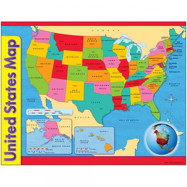 CHART: UNITED STATES MAP