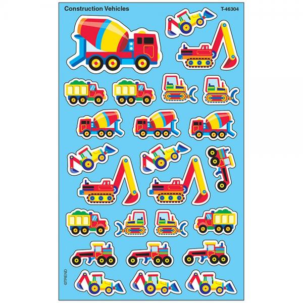 STICKERS: CONSTRUCTION VEHICLES