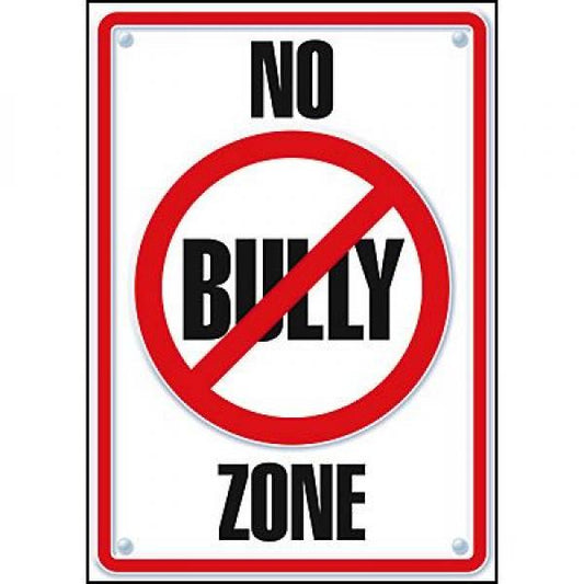 POSTER: NO BULLY ZONE
