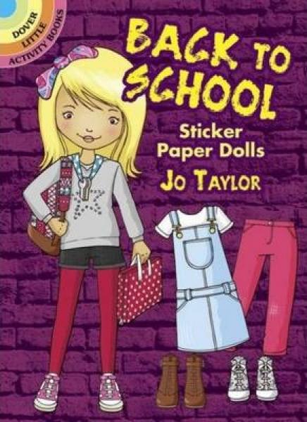 LITTLE ACTIVITY BOOK: BACK TO SCHOOL STICKER PAPER DOLLS