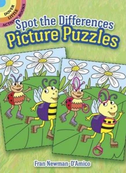 LITTLE ACTIVITY BOOK: SPOT THE DIFFERENCES PICTURE PUZZLES