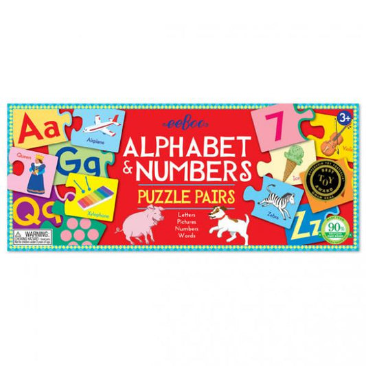 PUZZLE PAIRS: ALPHABET & NUMBERS