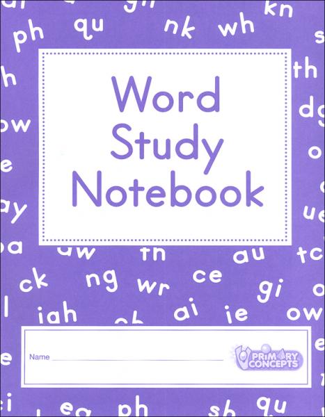 WORD STUDY NOTEBOOK