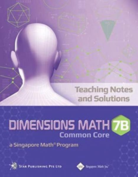 DIMENSIONS MATH 7B TEACHING NOTES/SOLUTIONS