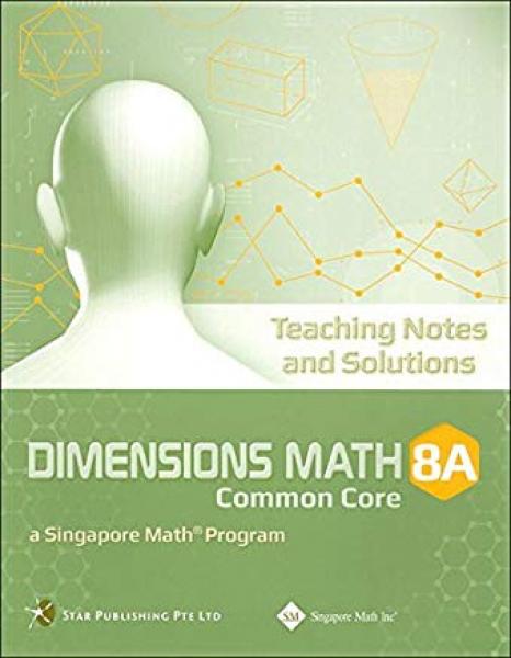 DIMENSIONS MATH 8A TEACHING NOTES/SOLUTIONS