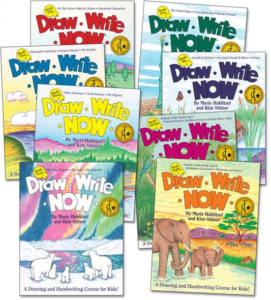 DRAW WRITE NOW BOXED SET OF ALL 8