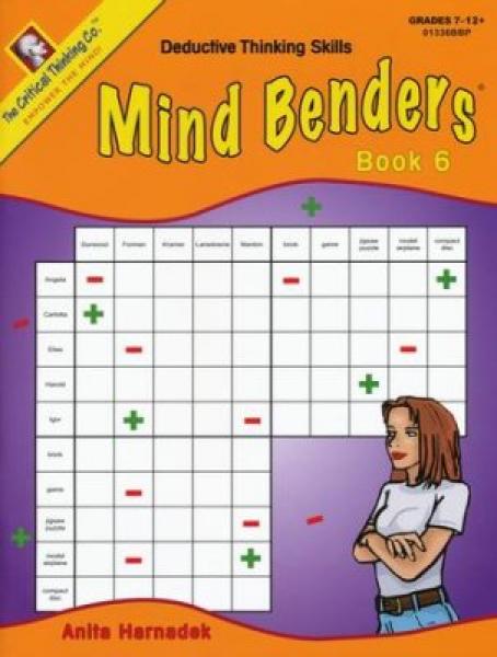 MIND BENDERS BOOK 6 GRADE 7-12+