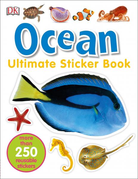 DK ULTIMATE STICKER BOOK: OCEAN