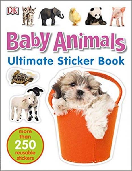 DK ULTIMATE STICKER BOOK: BABY ANIMALS