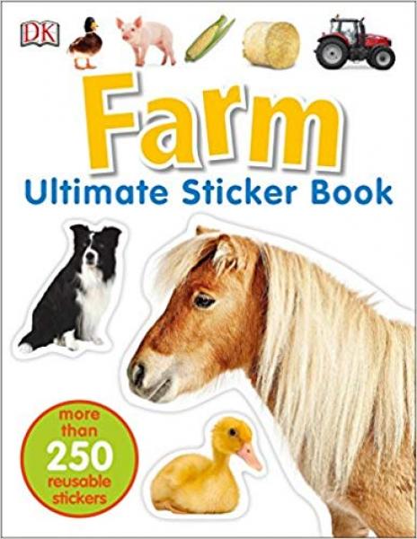 DK ULTIMATE STICKER BOOK: FARM