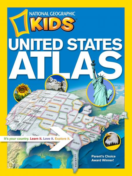 KIDS UNITED STATES ATLAS NATIONAL GEOGRAPHIC