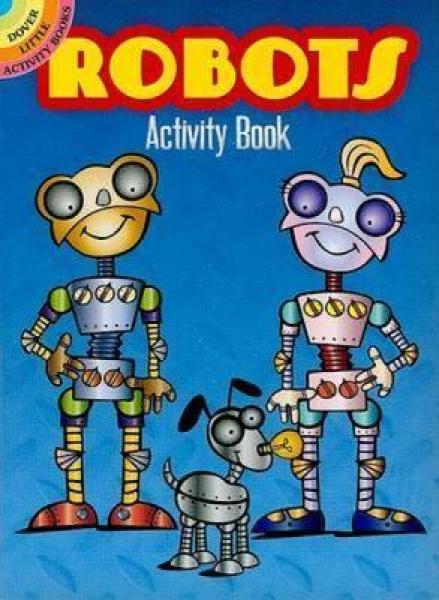 LITTLE ACTIVITY BOOK: ROBOTS ACTIVITY BOOK