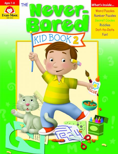 THE NEVER-BORED KID BOOK 2: AGES 7-8