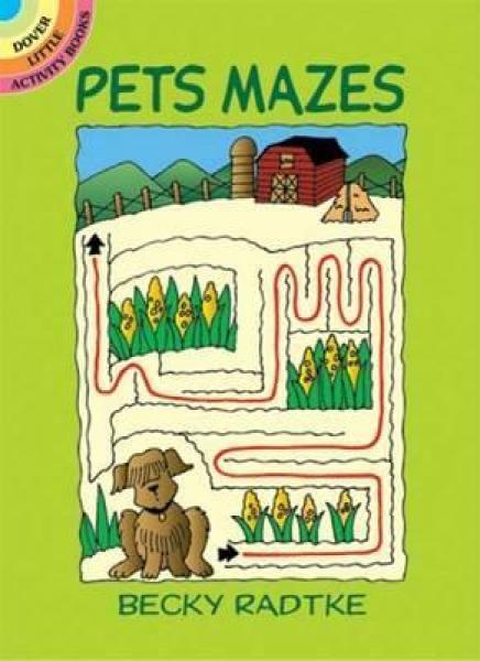 LITTLE ACTIVITY BOOK: PETS MAZES