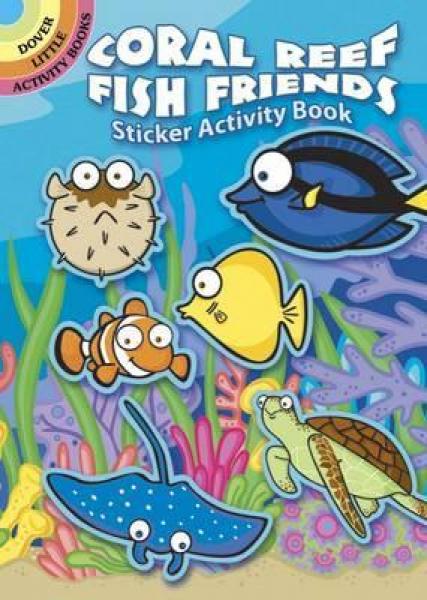 LITTLE ACTIVITY BOOK: CORAL REEF FISH FRIENDS