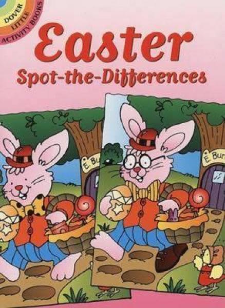 LITTLE ACTIVITY BOOK: EASTER SPOT THE DIFFERENCE