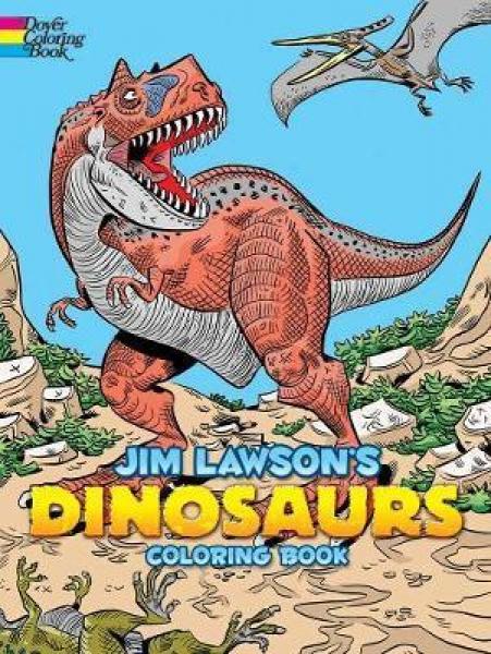 COLORING BOOK: DINOSAURS