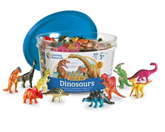 COUNTERS: DINOSAUR REALISTIC SET OF 60