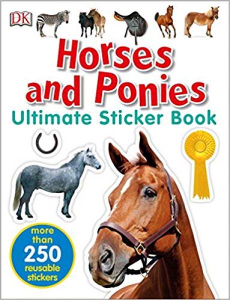 DK ULTIMATE STICKER BOOK: HORSES AND PONIES