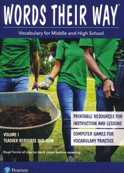 WORDS THEIR WAY: VOCABULARY VOLUME 1 MIDDLE/HIGH SCHOOL