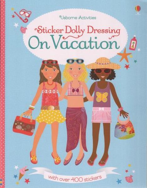 STICKER DOLLY DRESSING ON VACATION