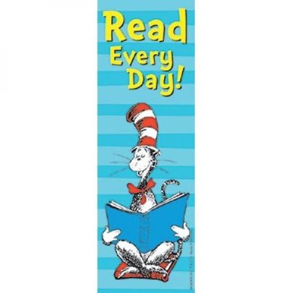 BOOKMARKS: CAT IN THE HAT READ EVERY DAY