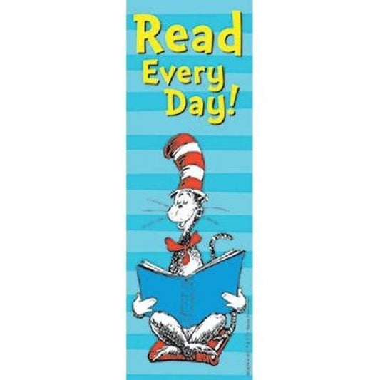 BOOKMARKS: CAT IN THE HAT READ EVERY DAY