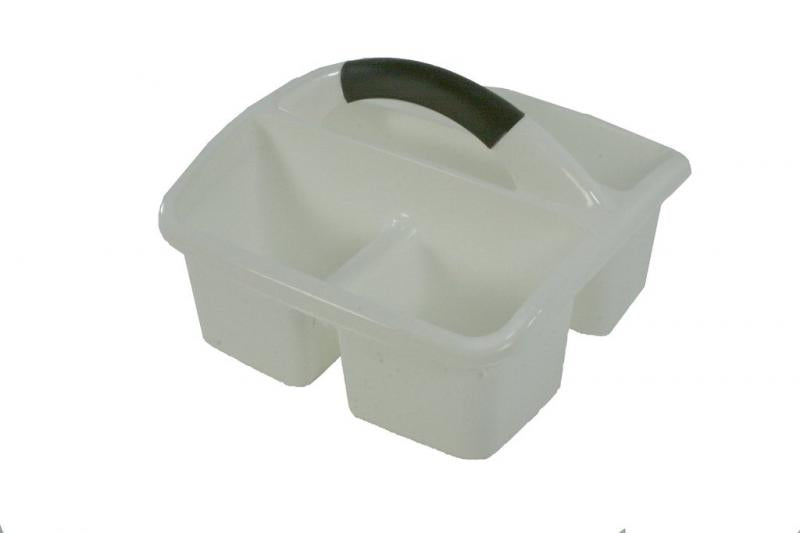 DELUXE SMALL UTILITY CADDY: WHITE