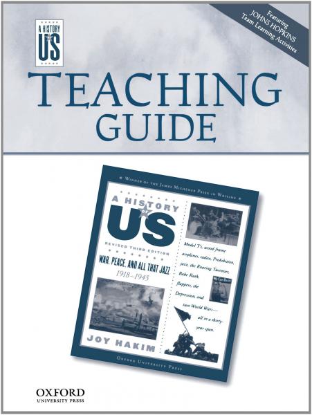 HISTORY OF US: BOOK 9- WAR, PEACE, AND ALL THAT JAZZ TEACHING GUIDE