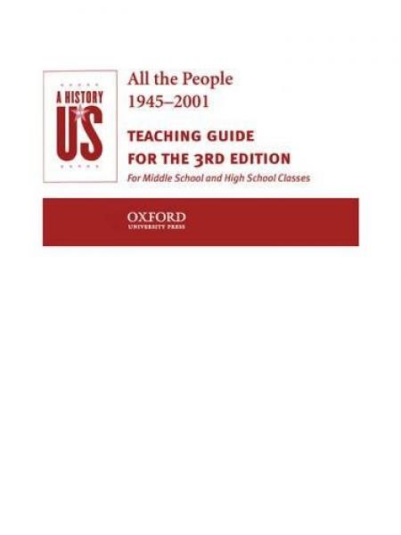 HISTORY OF US: BOOK 10- ALL THE PEOPLE TEACHING GUIDE