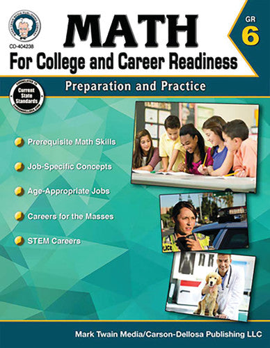 MATH FOR COLLEGE AND CAREER READINESS GRADE 6