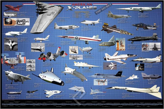 POSTER: #2 - AMERICAN X-PLANES