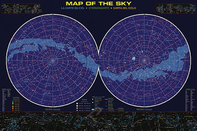 POSTER: #32 - MAP OF THE SKY