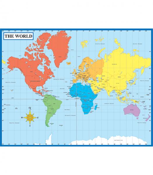 CHART: MAP OF THE WORLD
