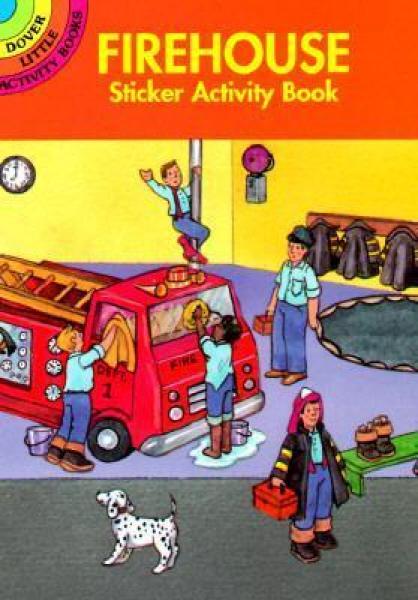 LITTLE ACTIVITY BOOK: FIREHOUSE STICKER ACTIVITY BOOK