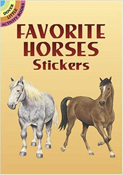 LITTLE ACTIVITY BOOK: FAVORITE HORSES STICKERS
