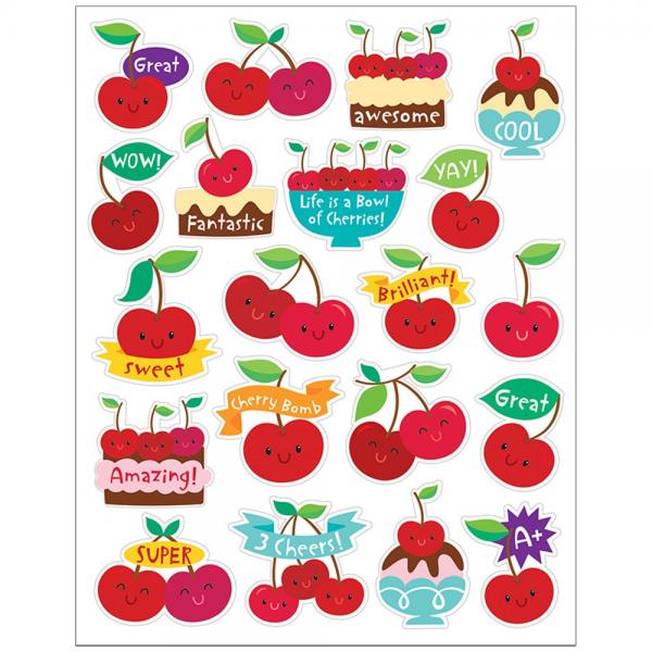 STICKERS: CHERRY SCENTED
