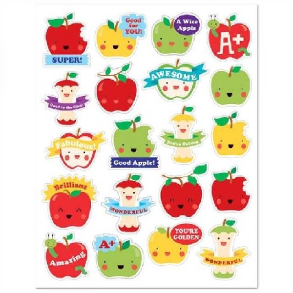 STICKERS: APPLE SCENTED