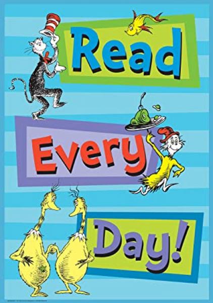 POSTER: DR. SEUSS READ EVERY DAY