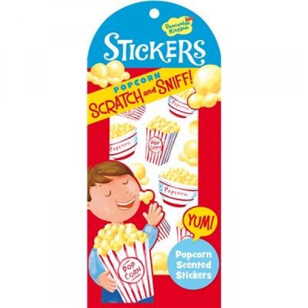 SCRATCH AND SNIFF STICKERS: POPCORN