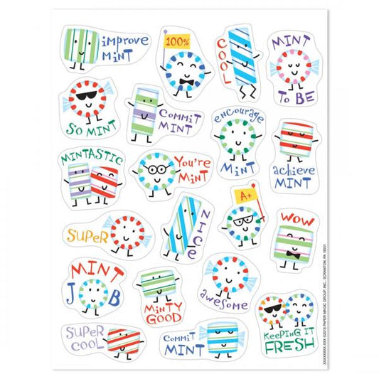 STICKERS: MINT SCENTED