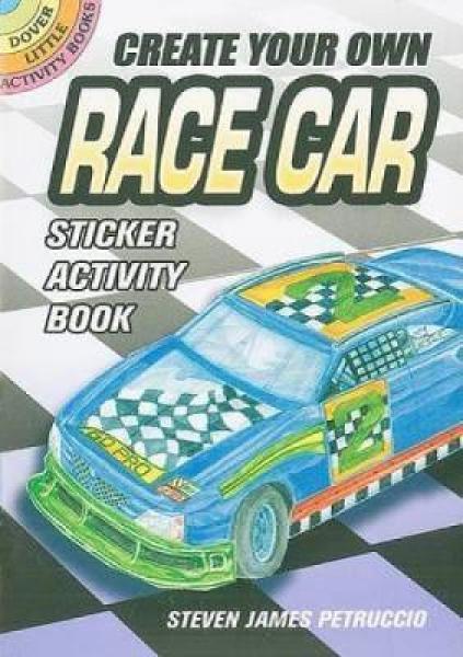 LITTLE ACTIVITY BOOK: CREATE YOUR OWN RACE CAR