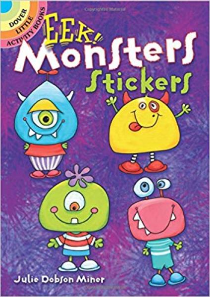 LITTLE ACTIVITY BOOK: EEK MONSTERS STICKERS