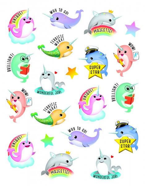 STICKERS: NARWHALS