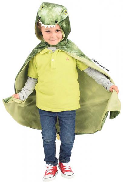 T-REX HOODED CAPE SIZE 4-5